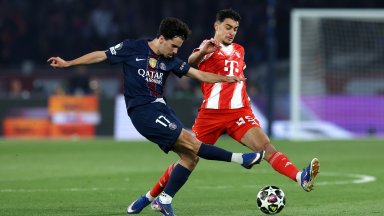 Полуфинал в Шампионската лига: ПСЖ - Байерн 0:0 (на живо)
