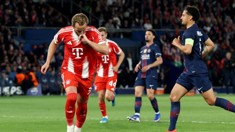 Полуфинал в Шампионската лига: ПСЖ - Байерн 1:1 (на живо), домакините изравниха
