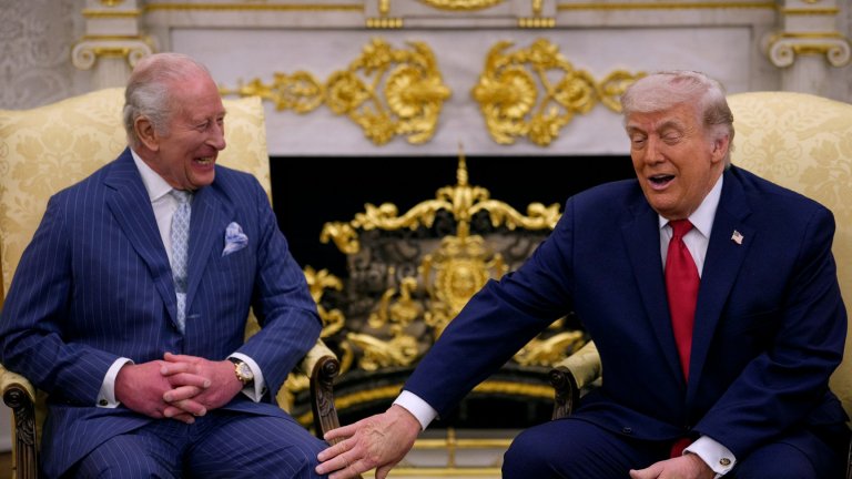 Крал Чарлз и Доналд Тръмп си размениха исторически подаръци по време на държавно посещение