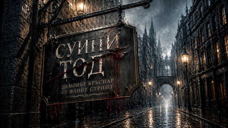 Бродуейският хит "Суини Тод" за първи път на българска сцена