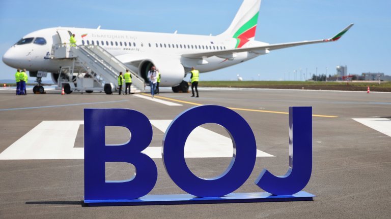 Летище Бургас откри официално обновената си писта след 170 дни строителни дейности