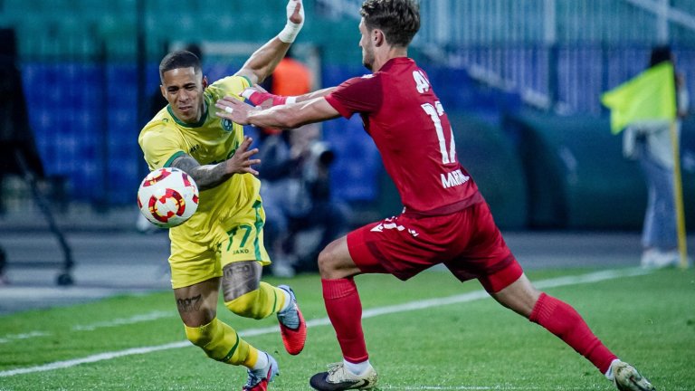 Битката за финала: ЦСКА – Лудогорец 0:0/2:1 (на живо), голям шанс за гостите в края