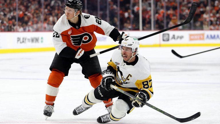 Филаделфия прати Кросби и Питсбърг у дома с гол в продължението