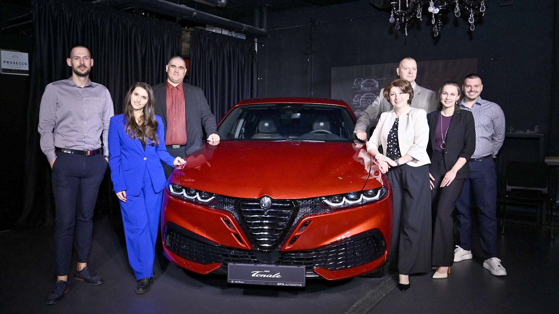 Alfa Romeo Tonale и екипът на Alfa Romeo България