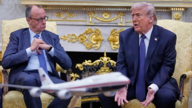 Тръмп: Мерц да прекратява войната между Русия и Украйна и да не се меси между САЩ и Иран