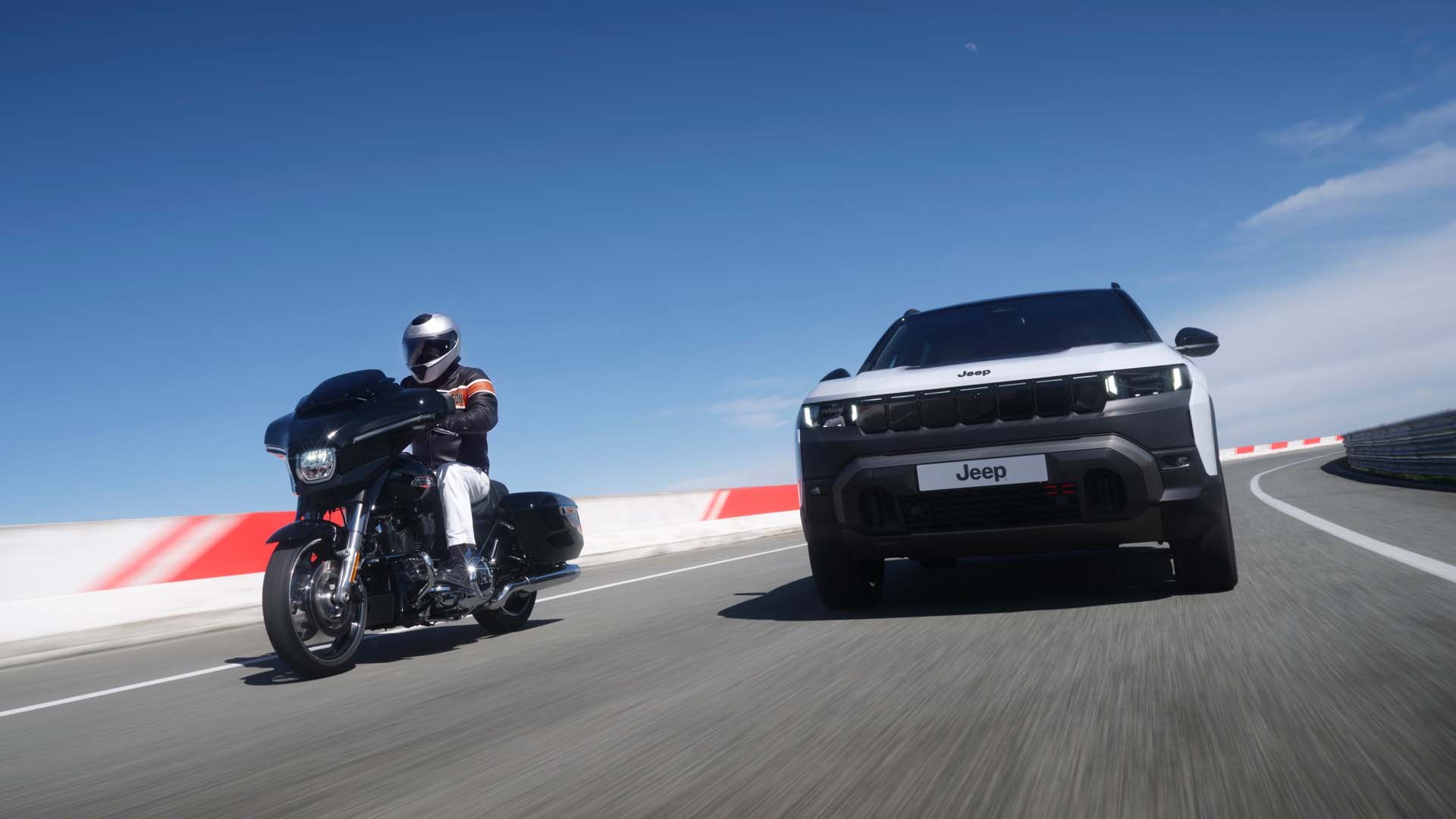 Jeep Compass и Harley-Davidson