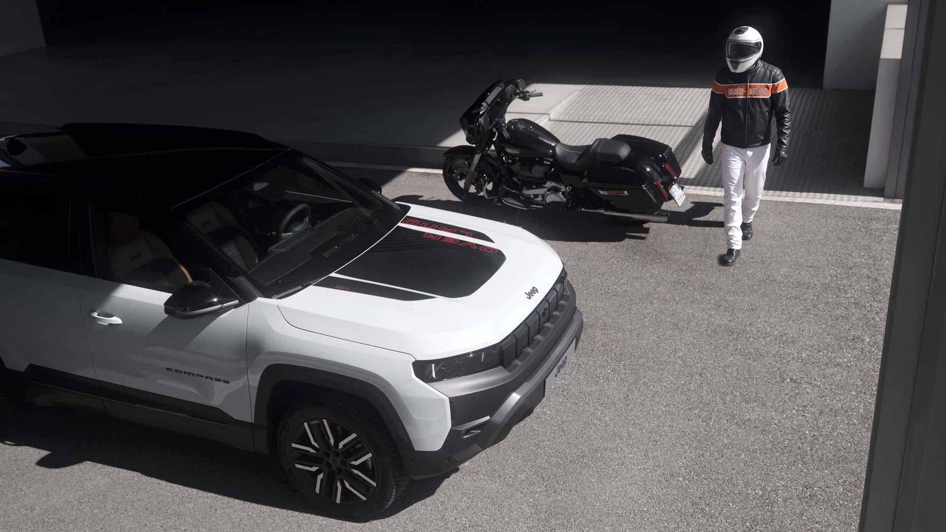 Jeep Compass и Harley-Davidson