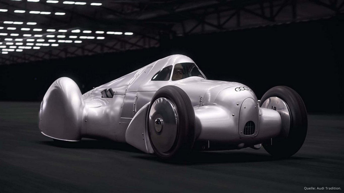 Audi представя реплика на исторически рекордьор Auto Union от 1935 г.