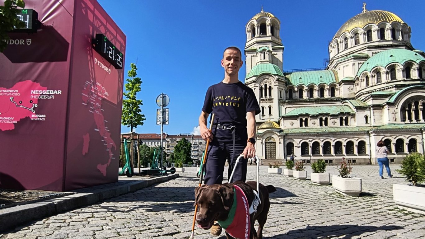 Незрящият спортист Виктор Асенов планира самостоятелно колоездачно предизвикателство