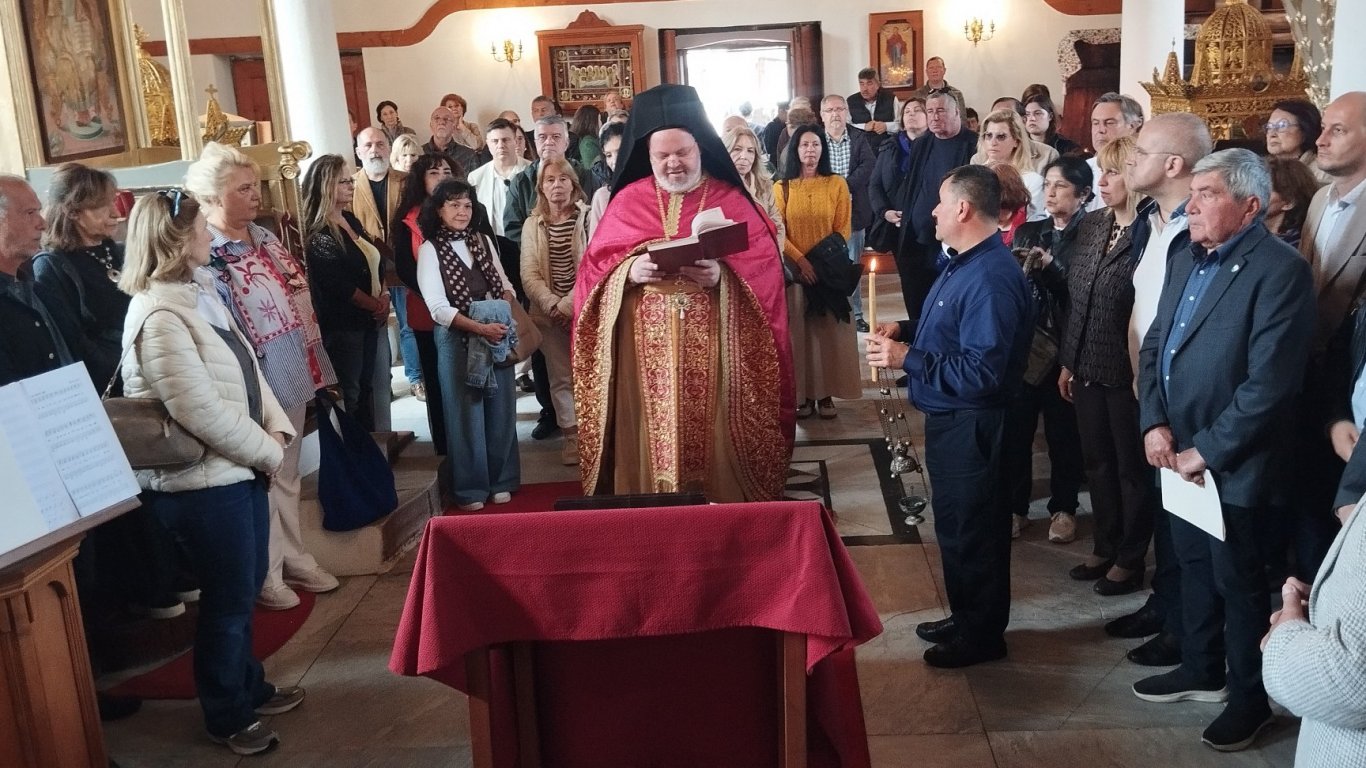 Църковен спор за езика на богослужението в Одрин