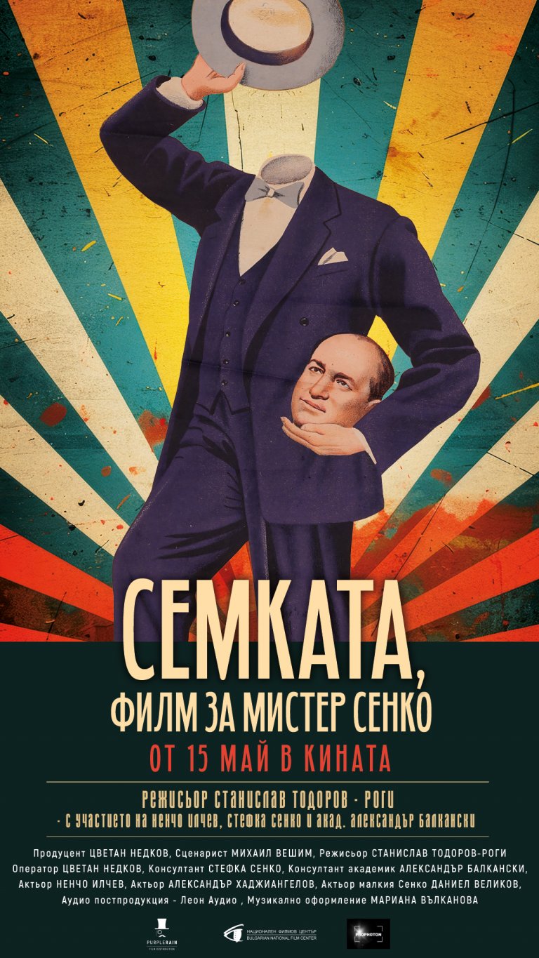 Магията на Мистер Сенко: Когато българският илюзионист покорява света и Тесла 4 Плакат на филма Семката