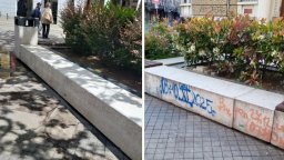 Почистиха драсканици на пл. "Гарибалди", установиха четирима нарушители