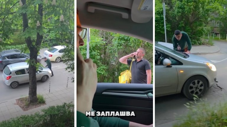Ивайло Мирчев оцени като грешка решението си да скочи върху колата на доставчика