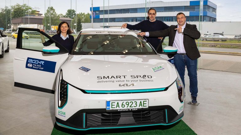 Kia EV4 ще се състезава в Световния шампионат за електрически коли