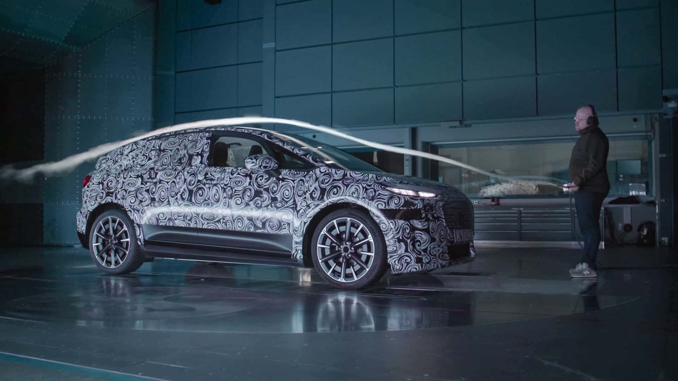 Audi A2 E-Tron: Разкриване на Дизайна Преди Официален Дебют