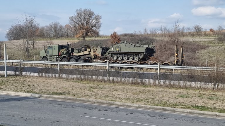 Американски военни колони преминават през България на 1 и 2 юни
