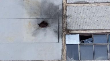 Украйна отрича неин дрон да е поразил Запорожката АЕЦ (снимки)