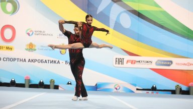 Бронз за България на Световната купа по спортна акробатика