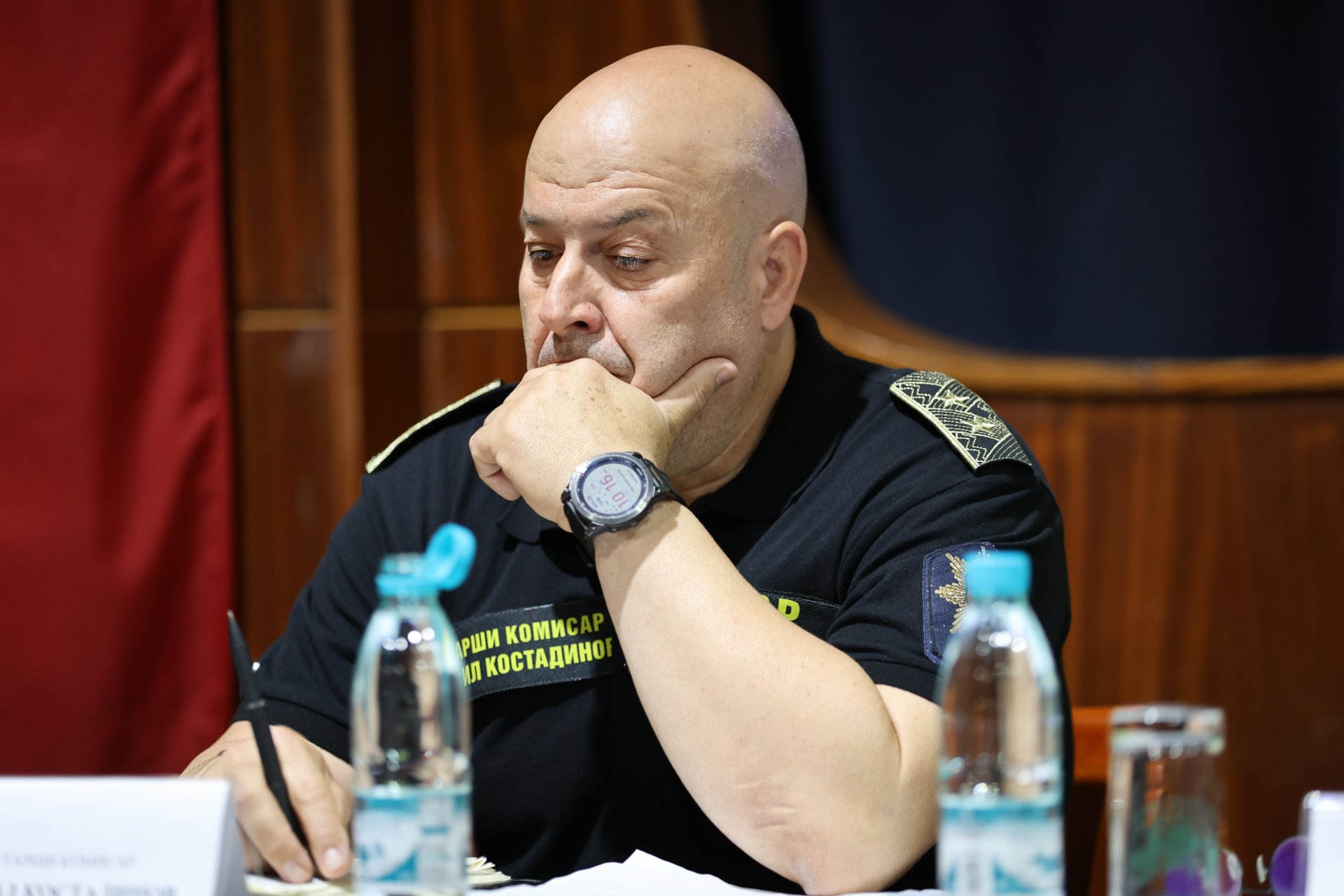 Директорът на ОД на МВР - Пловдив старши комисар Васил Костадинов