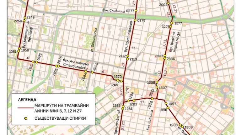 Ремонт променя движението по бул. "Княгиня Мария Луиза" в София
