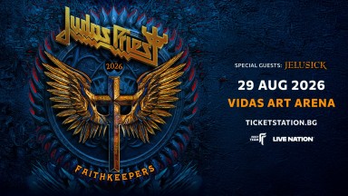 JELUSICK са специалните гости на концерта на Judas Priest в София