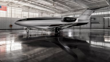 Otto Aerospace напредва с футуристичен бизнес джет без прозорци