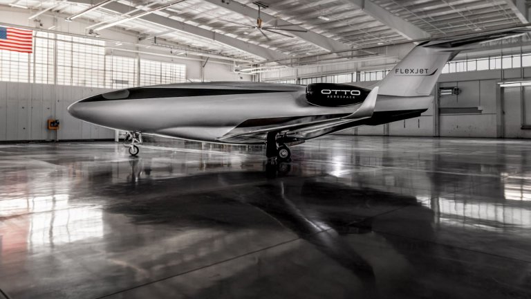 Otto Aerospace напредва с футуристичен бизнес джет без прозорци
