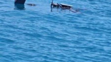 Военни унищожиха дрейфащ дрон, открит в морето край Созопол