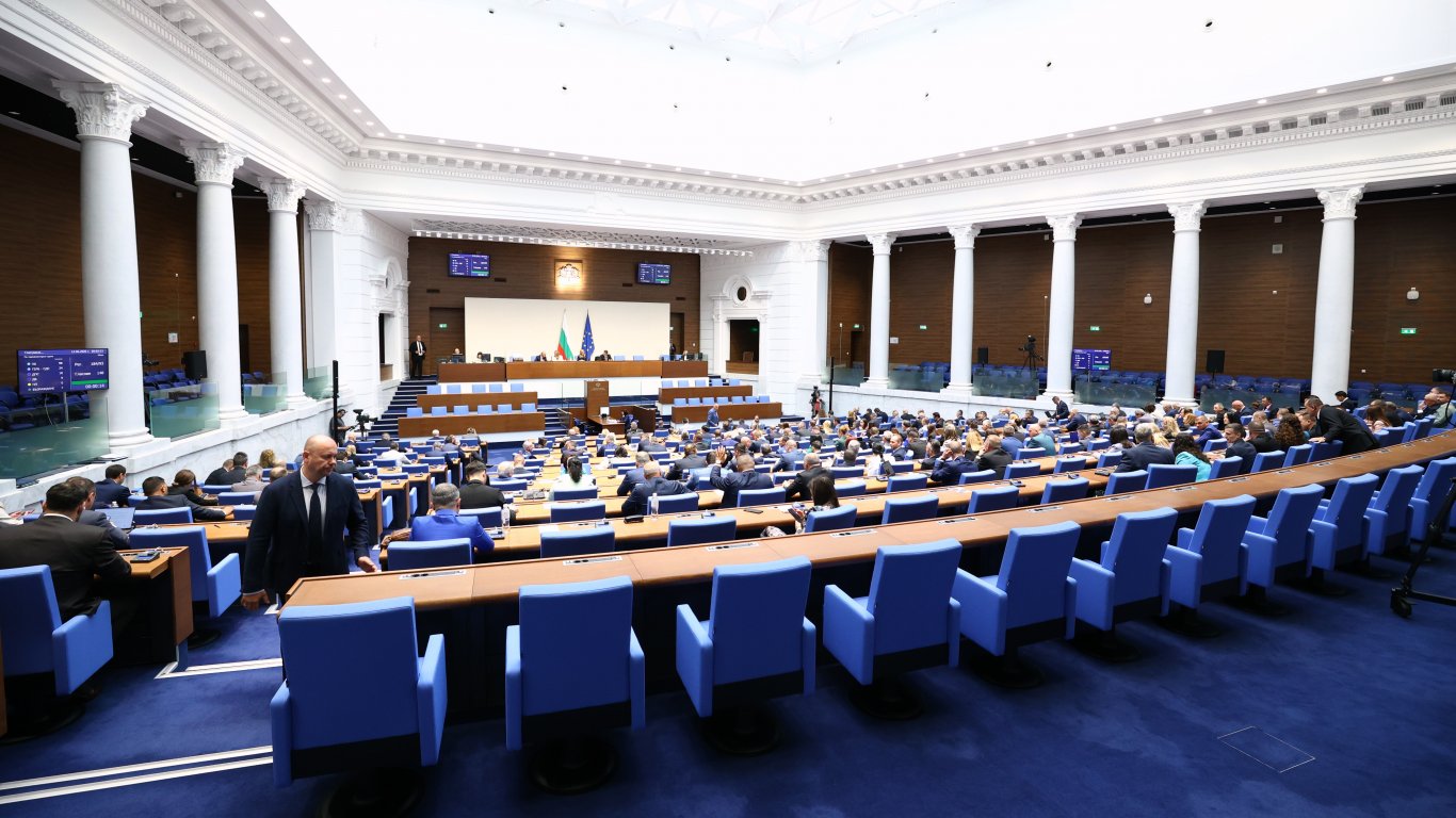 Народното събрание на Република България подкрепи на първо четене законопроект