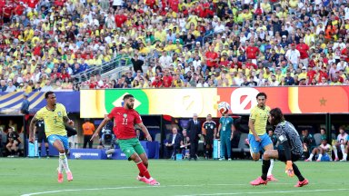 Мондиалът на живо: Бразилия - Мароко 1:1, Винисиус изравнява