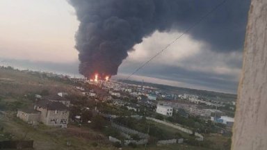 Украински дронове удариха Крим, спряха продажбата на бензин, Русия атакува Запорожието 