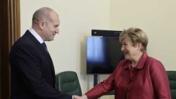 Радев на среща с Кристалина Георгиева: Работим за промяна на икономическия модел