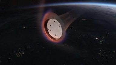 SpaceX изстреля мистериозен космически апарат с форма на летяща чиния