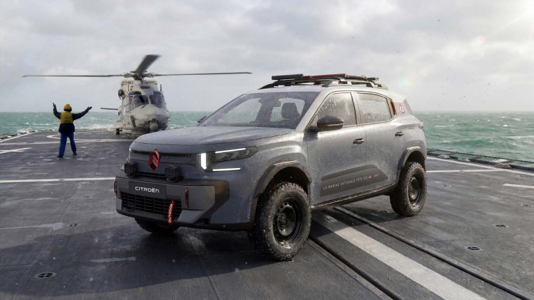 Citroen C3 Aircross Marine Nationale е готов за морската пехота