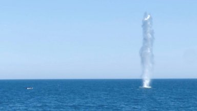 Военноморските сили унищожиха дрейфащ дрон край Кранево