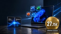 За по-малко от 28€: Вземете Office 2024 Pro и Windows 11 Pro с доживотен лиценз