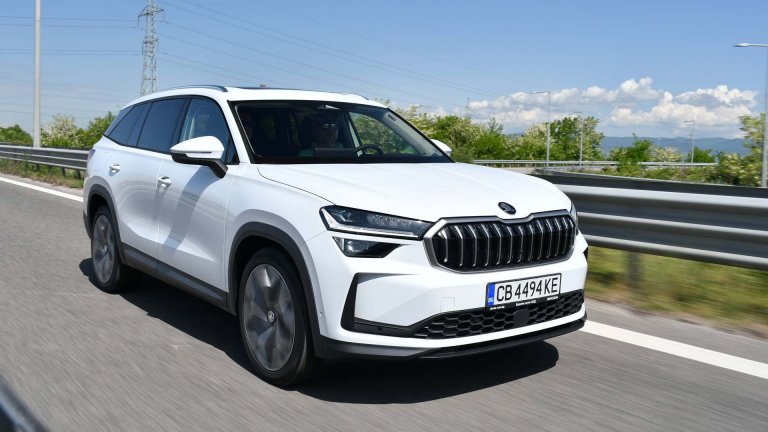 Новата Skoda Kodiaq търси големи семейства (видео)