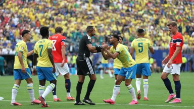 Мондиалът на живо: Бразилия - Норвегия 0:0, "Селесао" пропусна дузпа