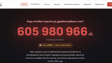 Създателят на "Черна писта" направи нова платформа - за разходите в здравеопазването