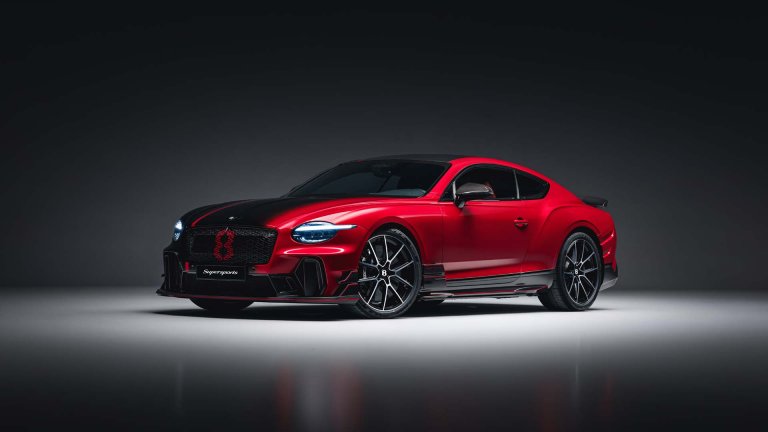 Новото Bentley Supersports преминава от черно в червено