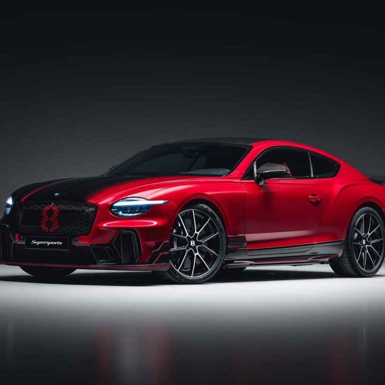 Новото Bentley Supersports преминава от черно в червено