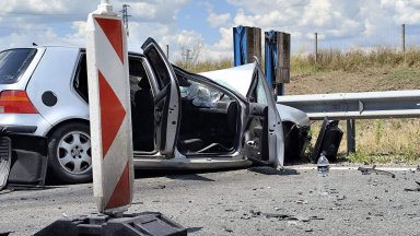 Челният сблъсък на АМ "Хемус" край Шумен взе трета жертва - 11-годишно дете