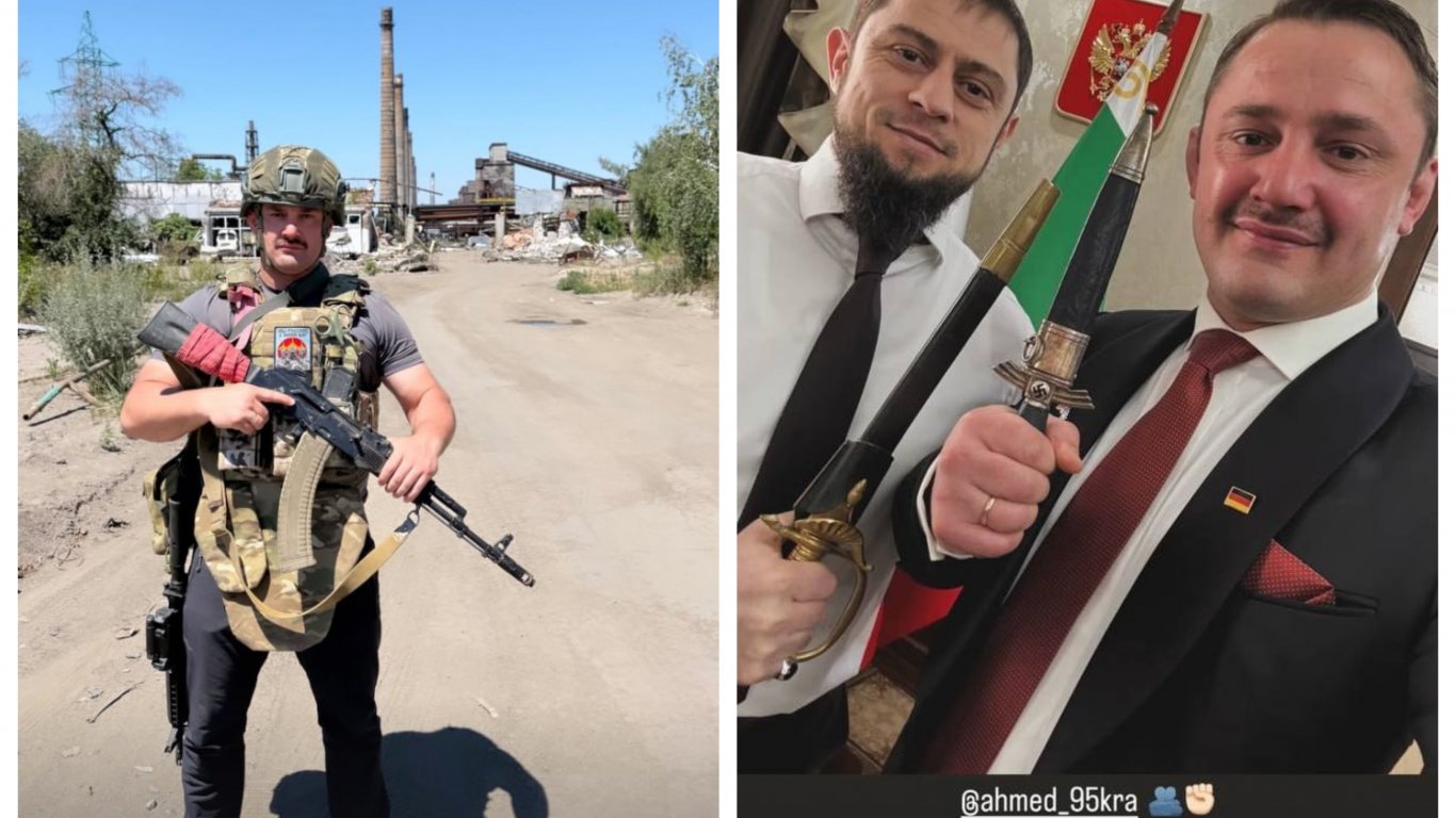 Присъствие на Ноа Кригер, бивш германски политик, регистрирано в Донбас