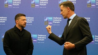 Зеленски уведоми Рюте, че Киев се нуждае спешно от ракети за ПВО