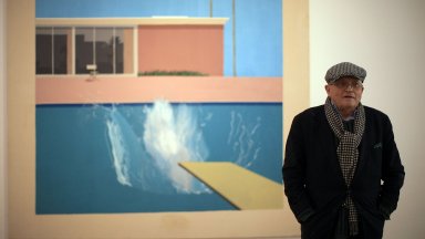 Защо шедьовърът на Дейвид Хокни от 1967 г. "Голямото пръскане" продължава да ни затрогва