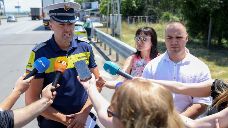 Пътна полиция санкционира 32 шофьори на камиони в София за един ден