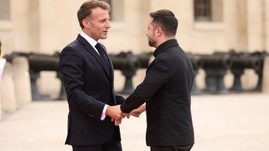 Зеленски договори с Макрон изтребители "Рафал" и лиценз за крилата ракета СКАЛП
