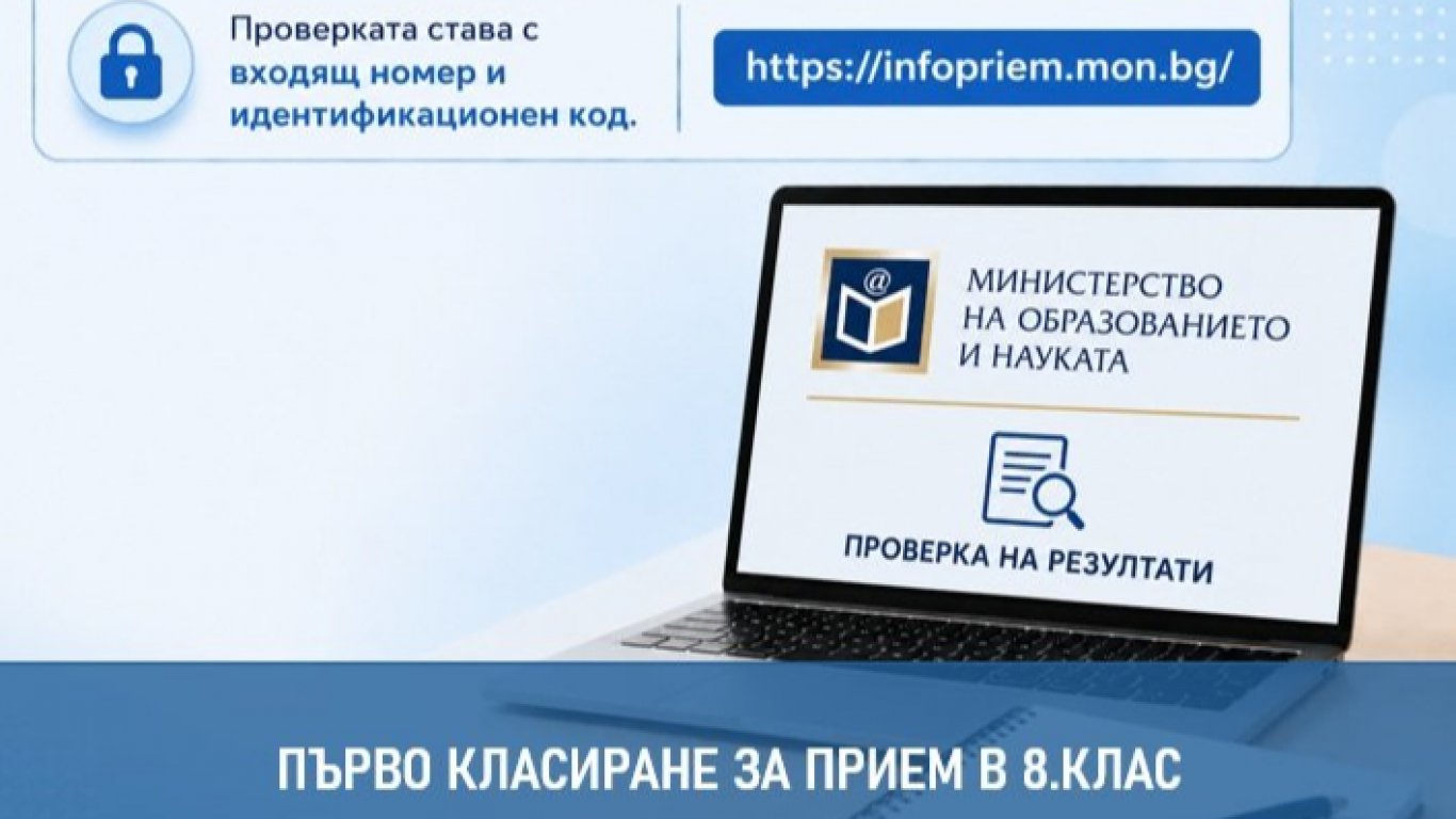 На 14 юли 2026 г бяха обявени резултатите от първото
