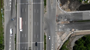 Ремонти на пътя променят движението на Северната тангента през целия ден