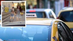 Таксиджия опита да нареже с нож гумата на кола след засичане на пътя в София (видео)